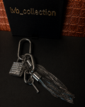 Cristal Tassel Noir
